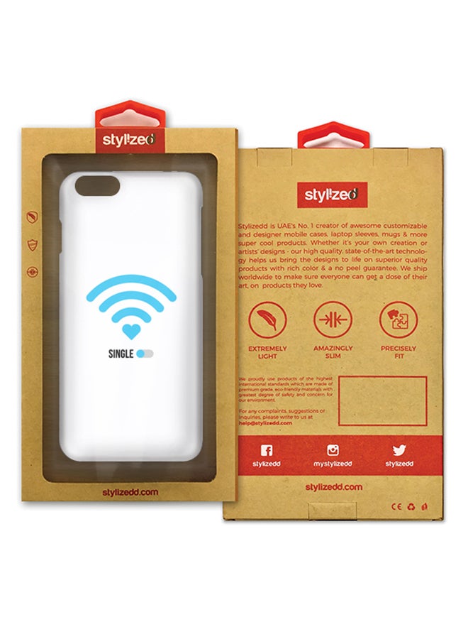 Stylizedd Slim Snap Matte Finish Case Cover For Apple iPhone 6/6S He’s Single  - Image 2