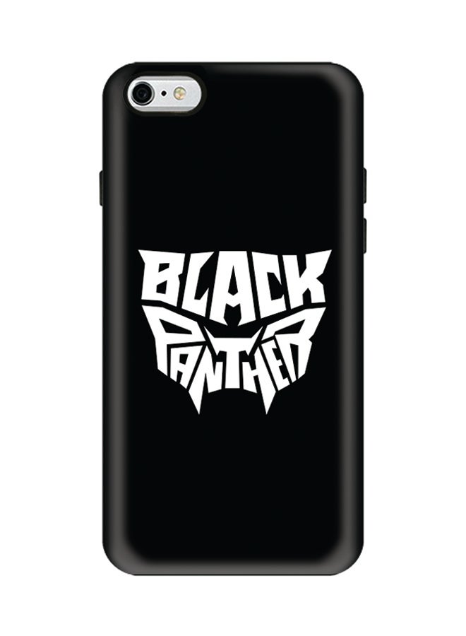 Stylizedd Slim Tough Matte Finish Case Cover For Apple iPhone 7/8 Black Panther - Image 1