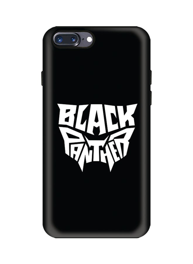 Slim Tough Matte Finish Case Cover For Apple iPhone 7 Plus/Apple iPhone 8 Plus Black Panther