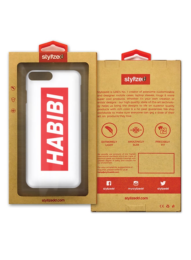 Stylizedd Slim Snap Matte Finish Case Cover For Apple iPhone 8 Plus Habibi - Image 2