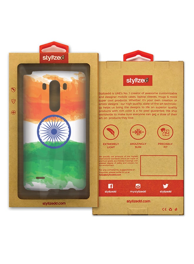 Stylizedd Slim Snap Matte Finish Case Cover For LG G3 Blue Chakra - Image 2