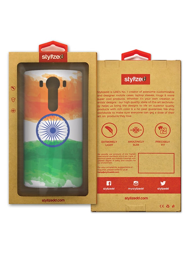 Stylizedd Slim Snap Matte Finish Case Cover For LG V10 Blue Chakra - Image 2