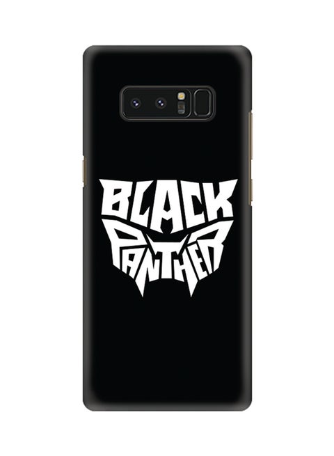 Slim Snap Matte Finish Case Cover For Samsung Galaxy Note8 Black Panther