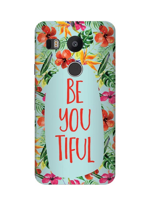 Slim Snap Matte Finish Case Cover For Google Nexus 5X Beyoutiful