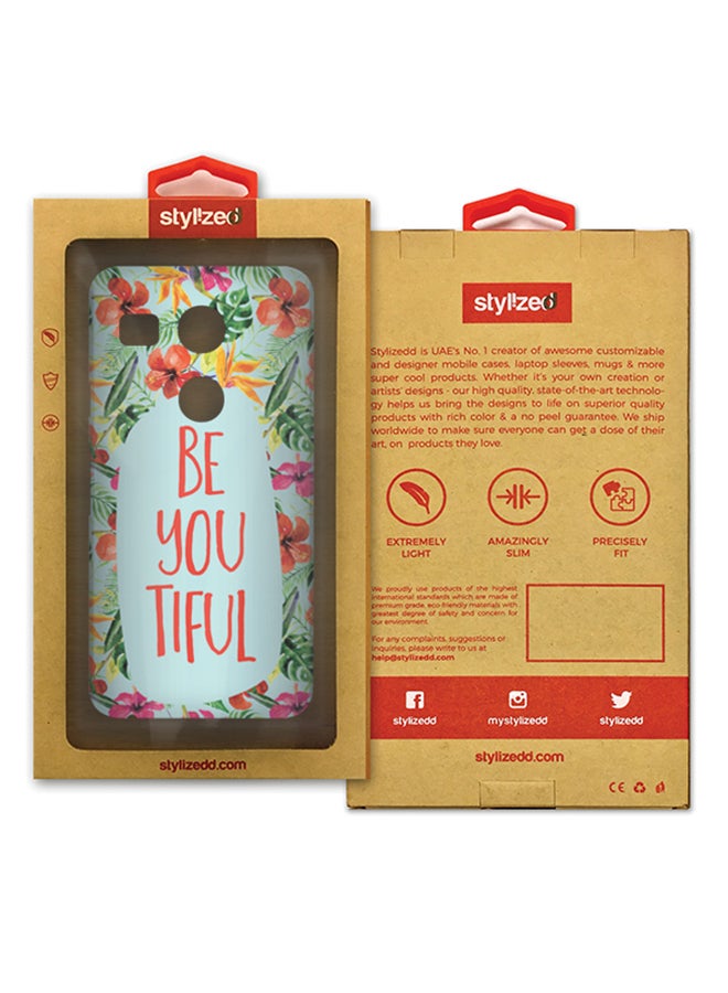 Stylizedd - Slim Snap Matte Finish Case Cover For Google Nexus 5X Beyoutiful - Image 1
