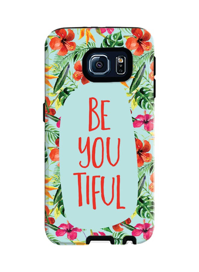 Stylizedd Slim Tough Matte Finish Case Cover For Samsung Galaxy S6 Beyoutiful - Image 1