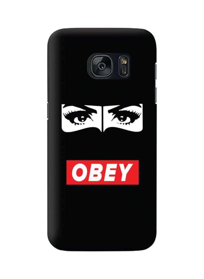 Stylizedd Slim Snap Matte Finish Case Cover For Samsung Galaxy S7 Obey Me - Image 1