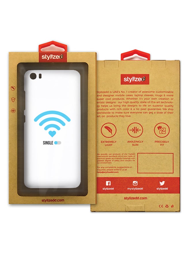 Stylizedd Slim Snap Matte Finish Case Cover For Xiaomi Mi5 He’s Single - Image 2