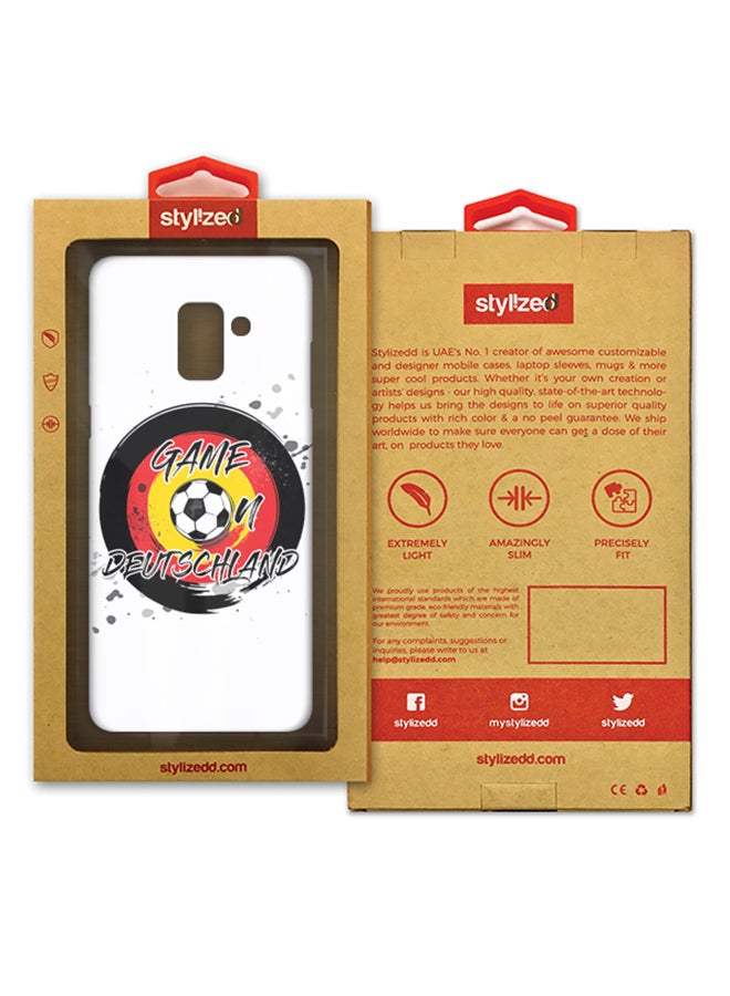 Stylizedd - Slim Snap Matte Finish Case Cover For Samsung Galaxy A8 (2018) Colombia - Image 1