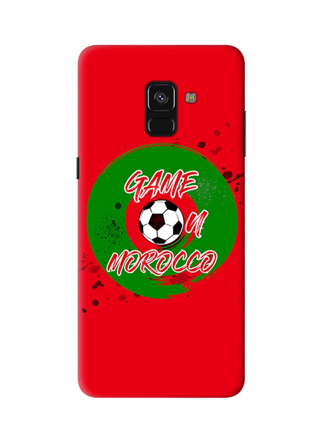 Stylizedd Slim Snap Matte Finish Case Cover For Samsung Galaxy A8 Plus (2018) Morocco - Image 1