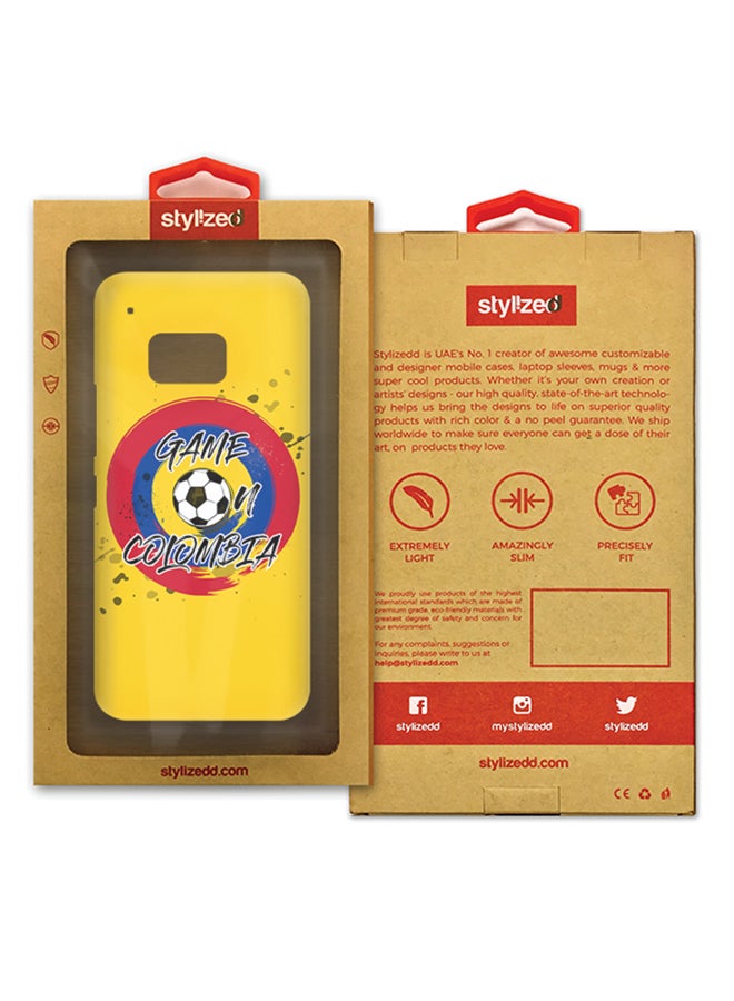 Stylizedd - Slim Snap Matte Finish Case Cover For HTC One M9 Colombia - Image 1