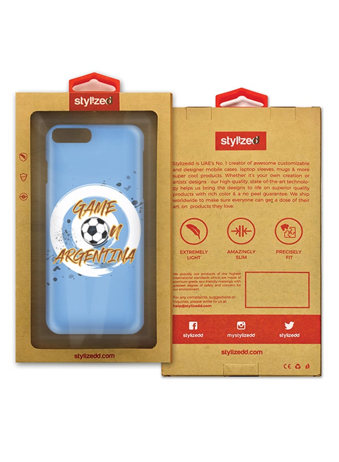 ستايلايزد غطاء محكم رفيع غير لامع لهاتف أبل آيفون 8 بلاس الأرجنتين - Image 2