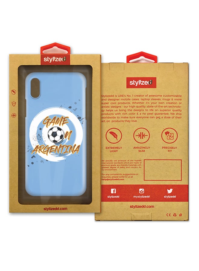 ستايلايزد غطاء حماية بمظهر غير لامع رفيع ومُحكم لهاتف أبل آيفون X الأرجنتين - Image 2