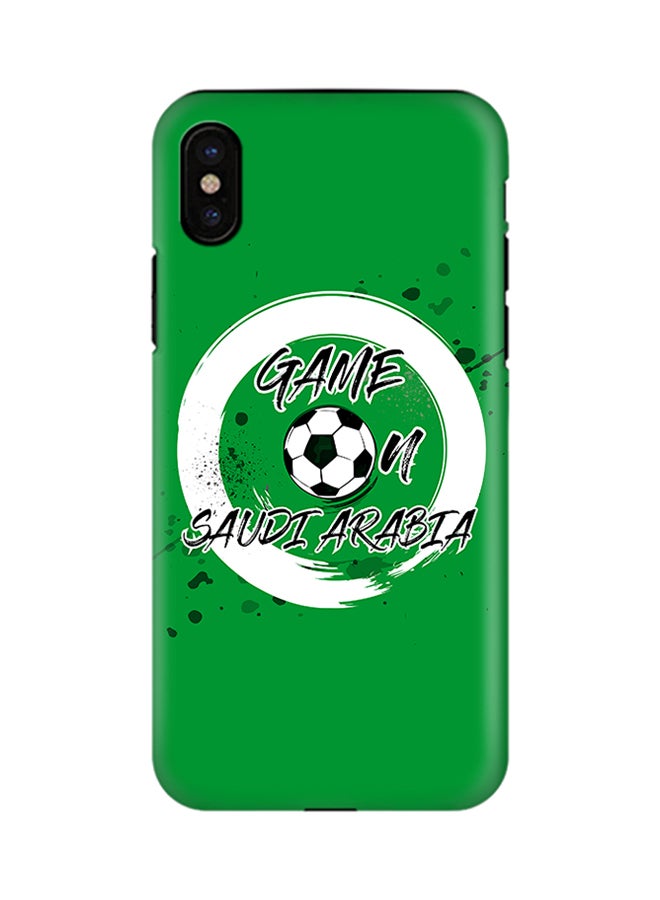 Slim Snap Matte Finish Case Cover For Apple iPhone X Saudi Arabia