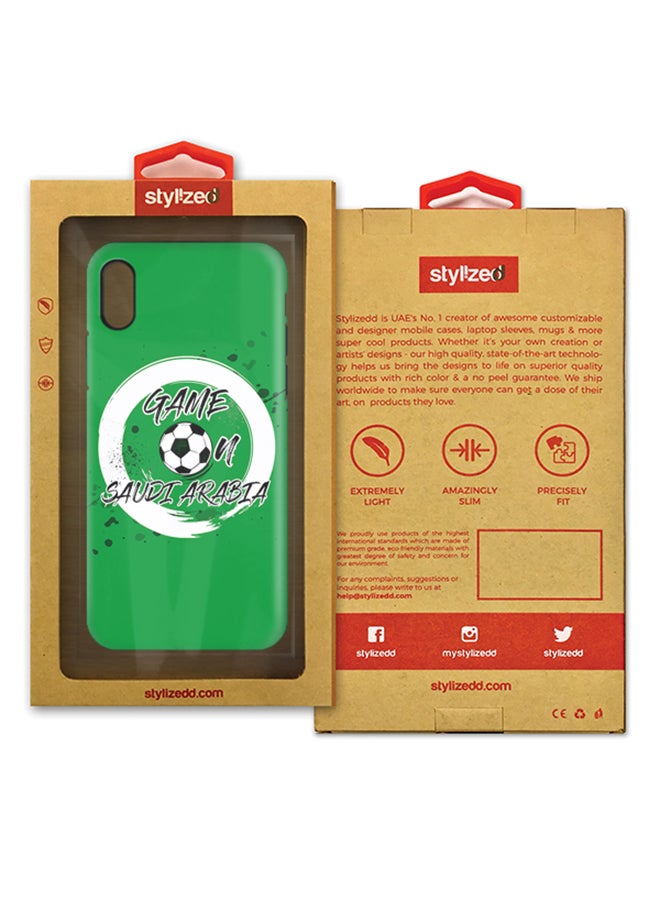Slim Snap Matte Finish Case Cover For Apple iPhone X Saudi Arabia