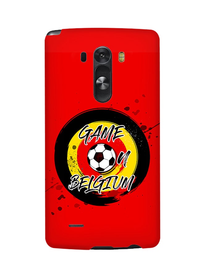 Stylizedd - Slim Snap Matte Finish Case Cover For LG G3 Belgium - Image 1