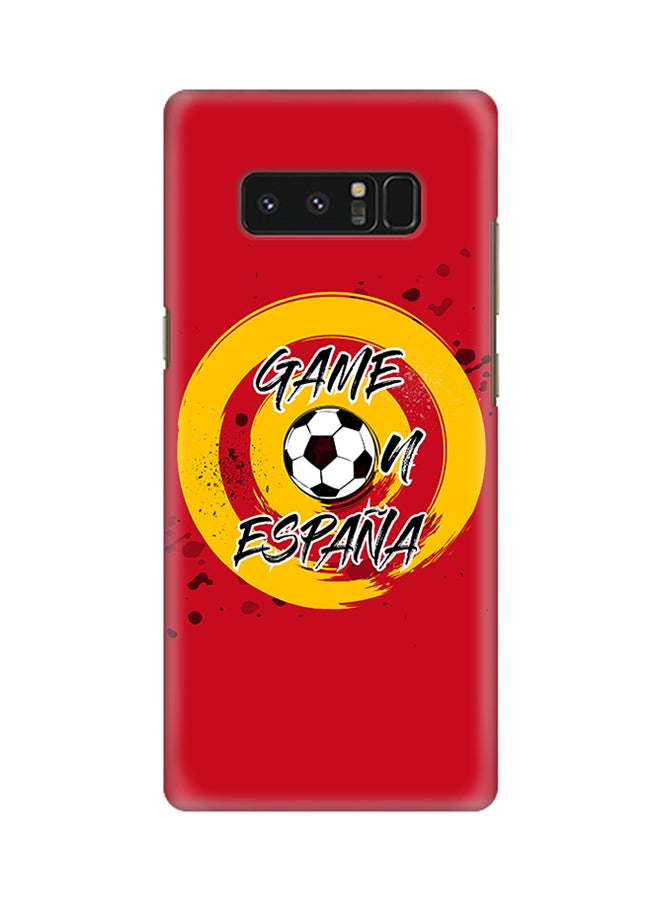 Stylizedd Slim Snap Matte Finish Case Cover For Samsung Galaxy Note8 España - Spain - Image 1