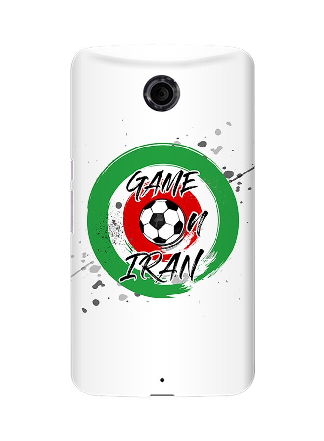 Slim Snap Matte Finish Case Cover For Google Nexus 6 Iran