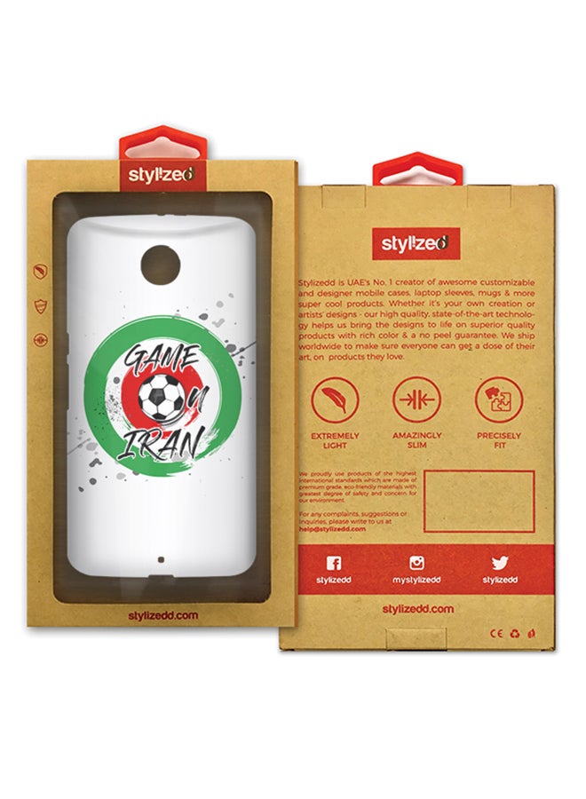 Slim Snap Matte Finish Case Cover For Google Nexus 6 Iran