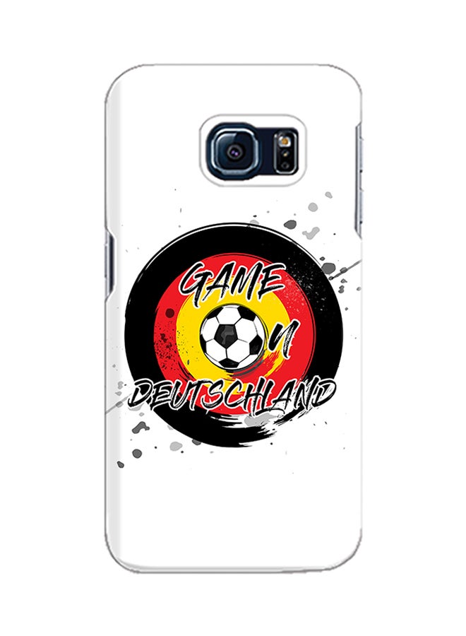 Stylizedd Slim Snap Matte Finish Case Cover For Samsung Galaxy S6 Deutschland (Germany)  - Image 1