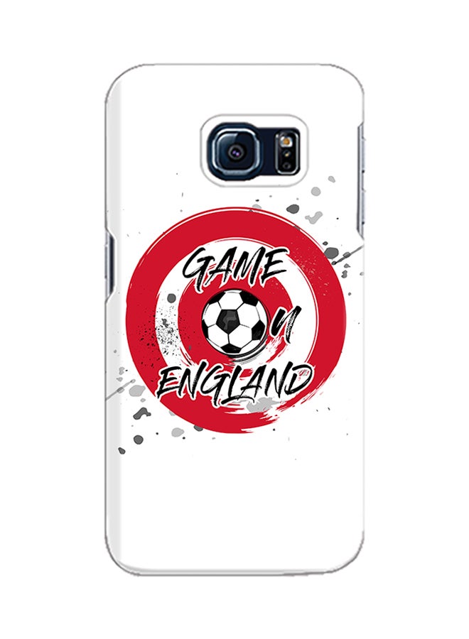 Stylizedd Slim Snap Matte Finish Case Cover For Samsung Galaxy S6 Edge England - Image 1