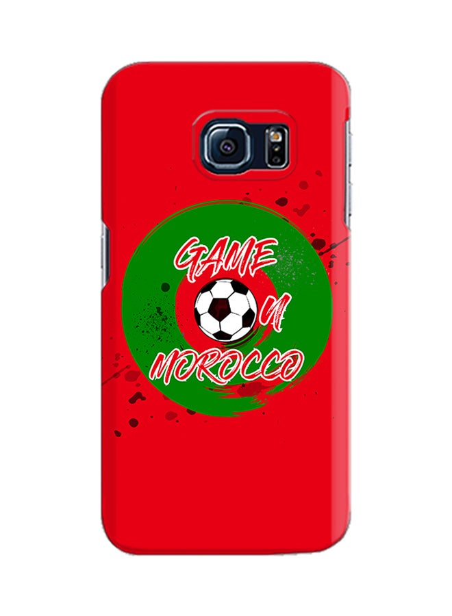Stylizedd Slim Snap Matte Finish Case Cover For Samsung Galaxy S6 Edge Morocco - Image 1