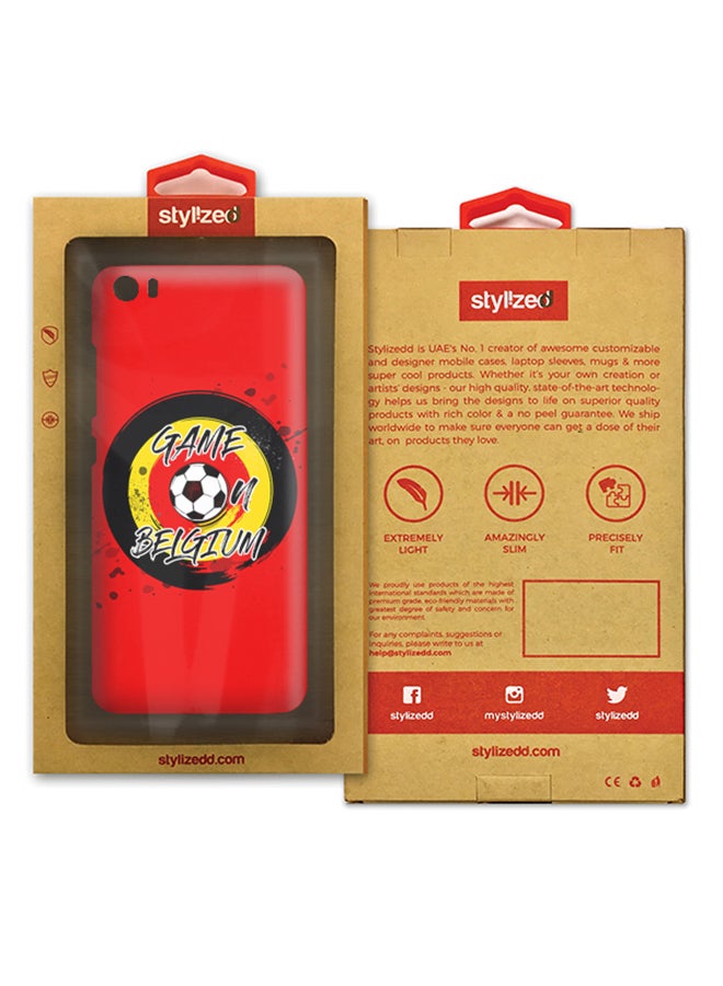 Stylizedd Slim Snap Matte Finish Case Cover For Xiaomi Mi 5 Belgium - Image 2