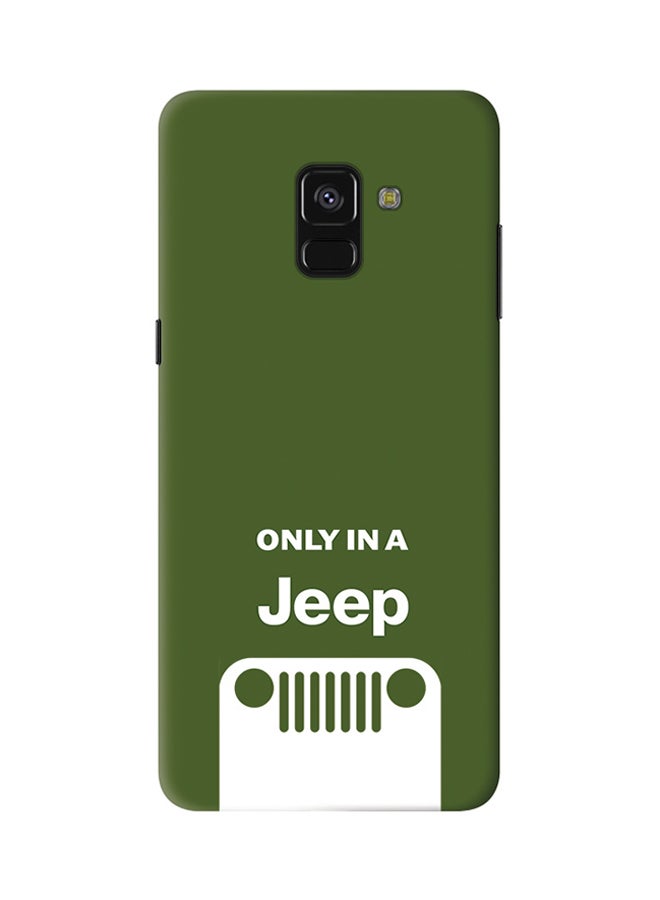Stylizedd Slim Snap Matte Finish Case Cover For Samsung Galaxy A8 (2018) Only In A Jeep - Image 1