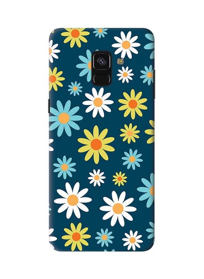 Stylizedd Slim Snap Matte Finish Case Cover For Samsung Galaxy A8 Plus (2018) Pick A Daisy - Image 1