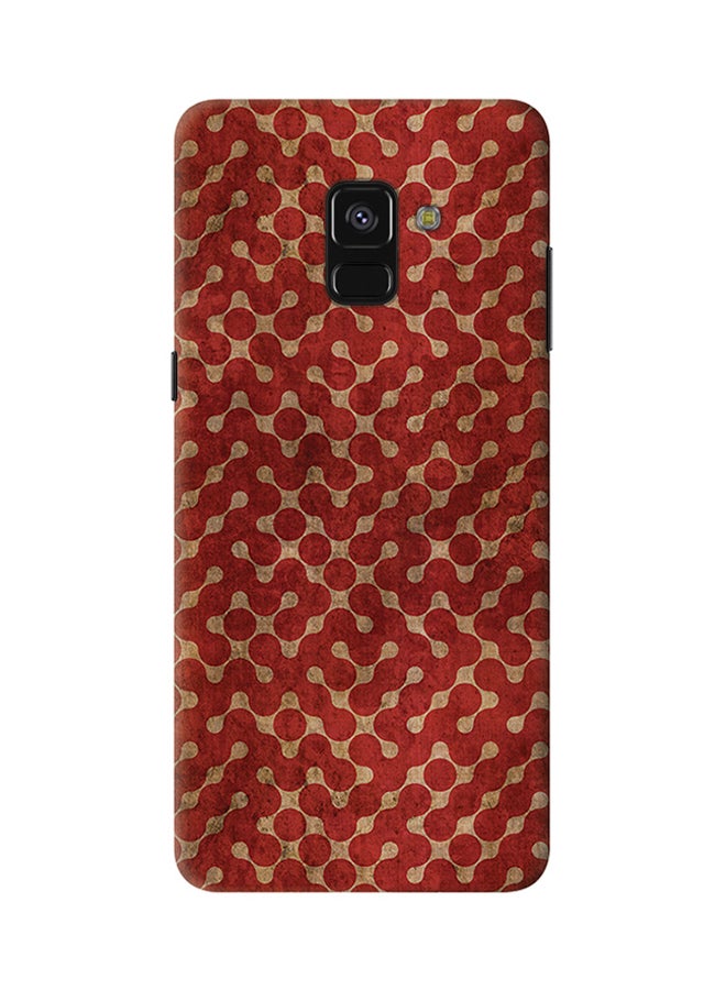Stylizedd Slim Snap Matte Finish Case Cover For Samsung Galaxy A8 Plus (2018) Connect The Dots - Spain - Image 1