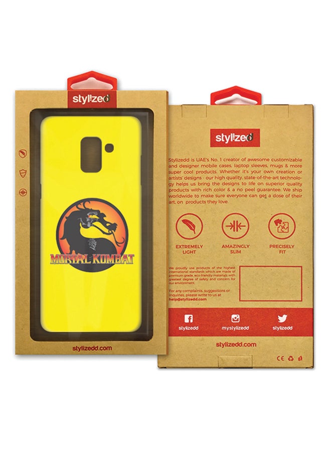 Stylizedd Slim Snap Matte Finish Case Cover For Samsung Galaxy A8 Plus (2018) Mortal Kombat - Image 2