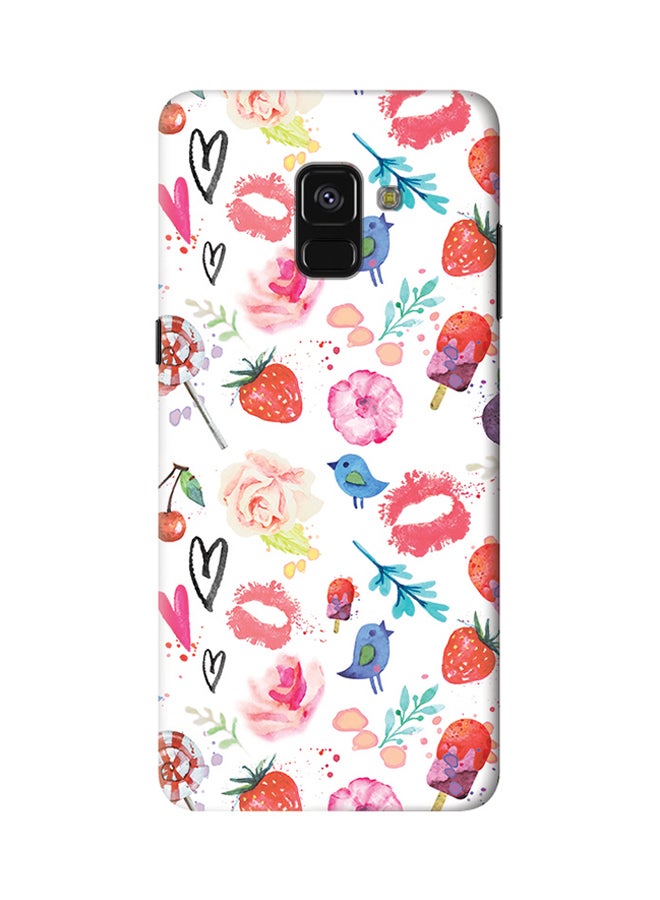 Stylizedd Slim Snap Matte Finish Case Cover For Samsung Galaxy A8 Plus (2018) Summer Fever - Image 1