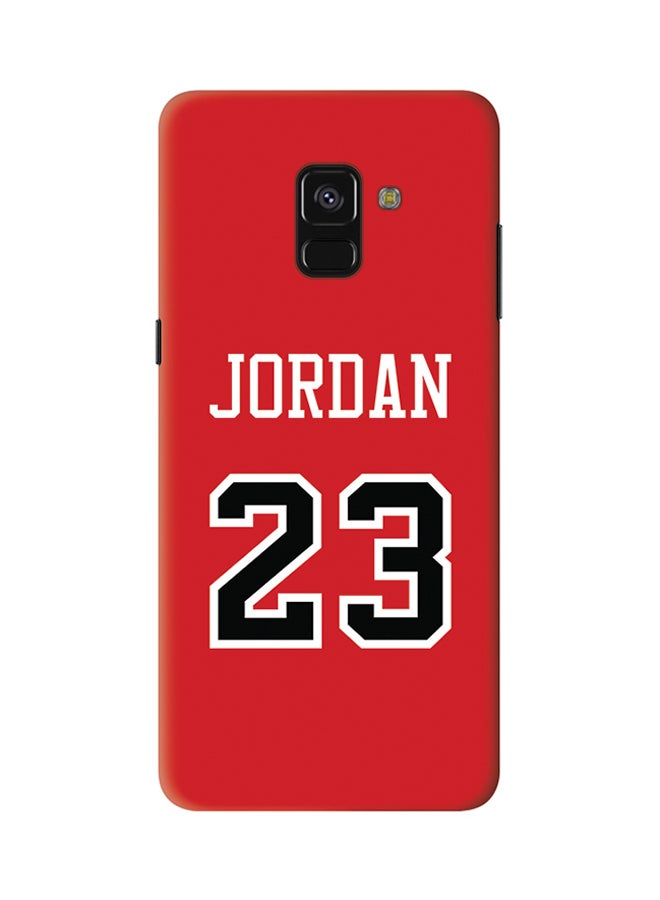 Stylizedd Slim Snap Matte Finish Case Cover For Samsung Galaxy A8 Plus (2018) Jordan 23 - Image 1