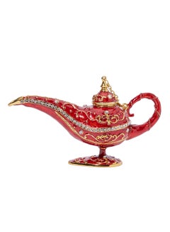 Al Jaber Gold Plated Alladin Lamp Decorative Blue/Gold  - Image 1