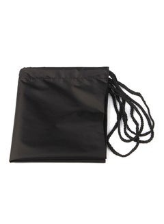 Generic Nylon Drawstring Outdoor Backpack Black  - Image 2