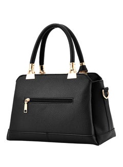 Zip Closure Shoulder Bag Black - v1533728186/N16128570A_2