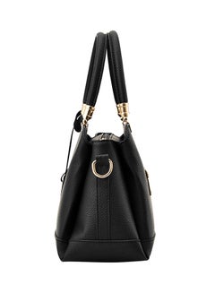 Zip Closure Shoulder Bag Black - v1533728188/N16128570A_4