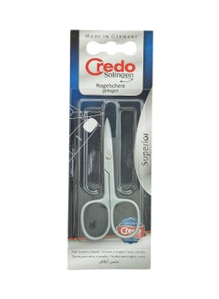 Credo Bent Nail Scissor Silver 