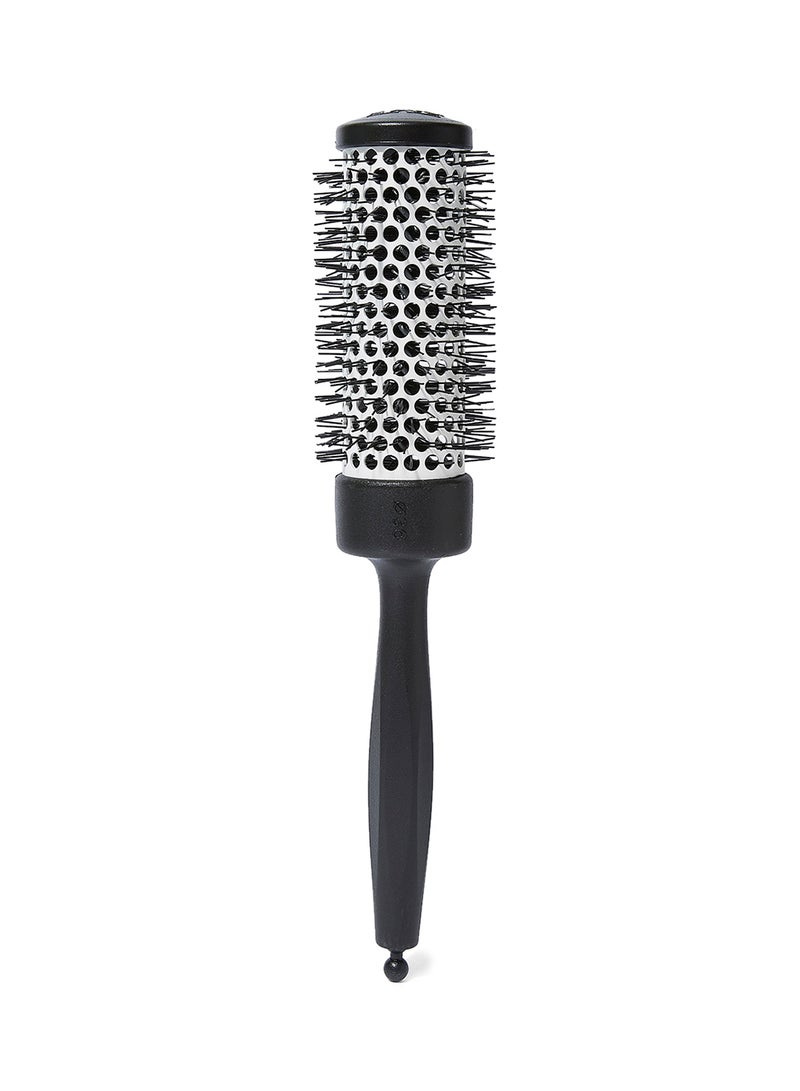 3ME MAESTRI Thermal Hair Brush Black/Silver  - Image 1