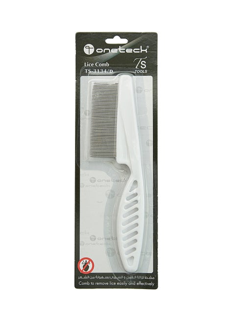 Anti Lice Comb White