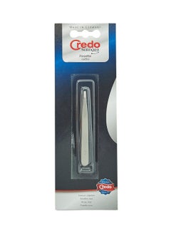 Stainless Straight Tweezers Silver