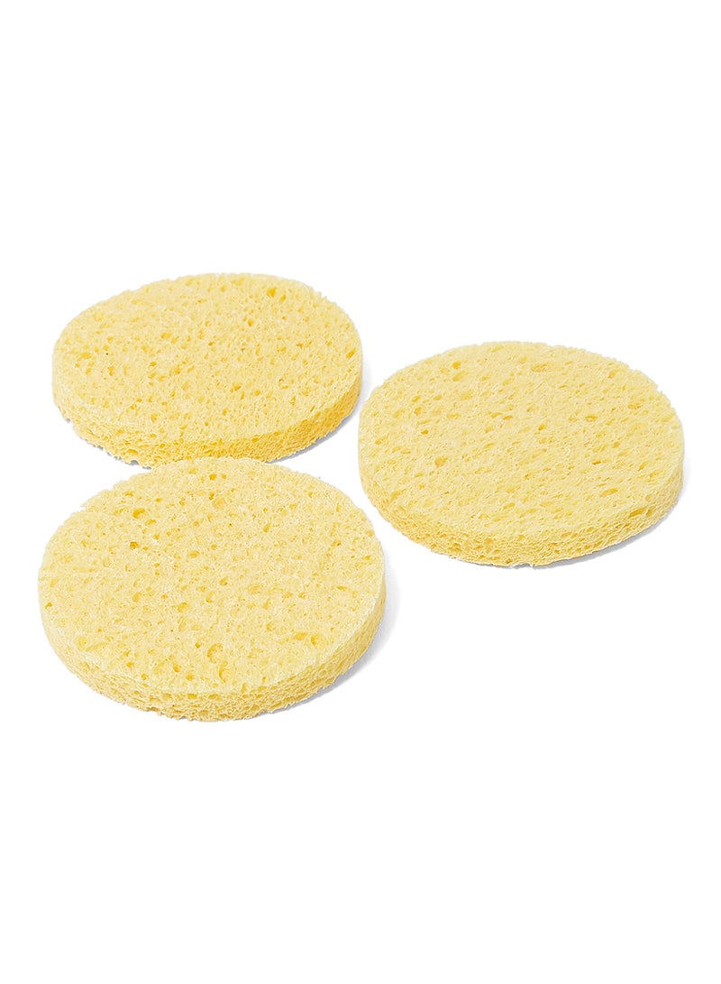 وان تيك 3 قطع من إسفنجات التنظيف أصفر - Image 2