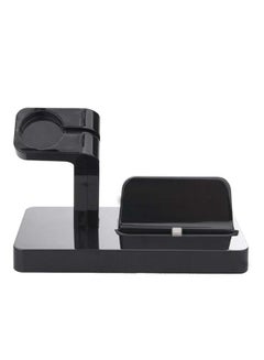 8-Pin Charging Dock Stand Bracket For Apple iPhone Black