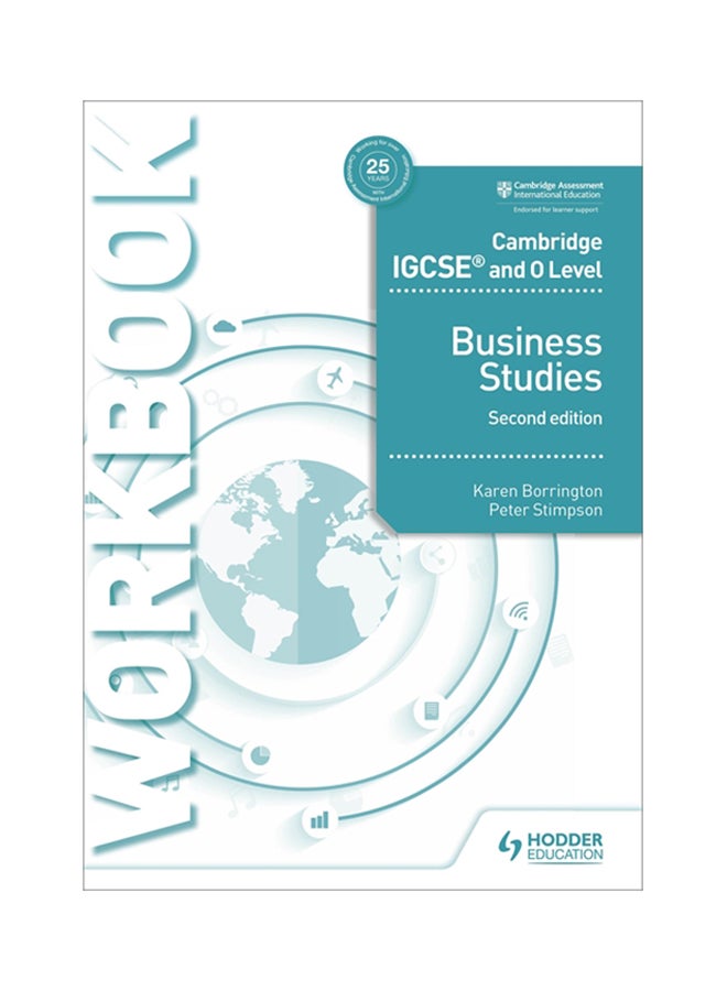 كتاب تدريبات في الدراسات التجارية للشهادة العامة الدولية للتعليم الثانوي لجامعة كامبريدج والمستوى O غلاف ورقي الإنجليزية - 6/29/2018