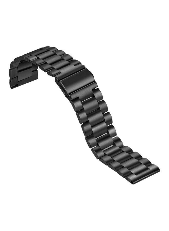 ISank Replacement Band For Fitbit Versa 6.10-8.10inch Black  - Image 1