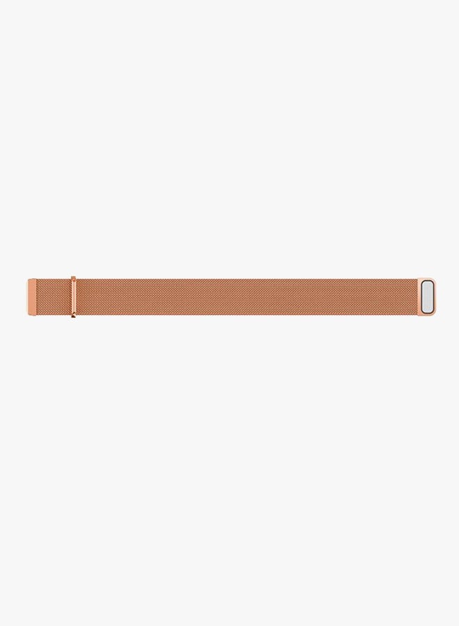 ISank Replacement Band For Fitbit Versa 5.3-7.5inch Gold  - Image 4