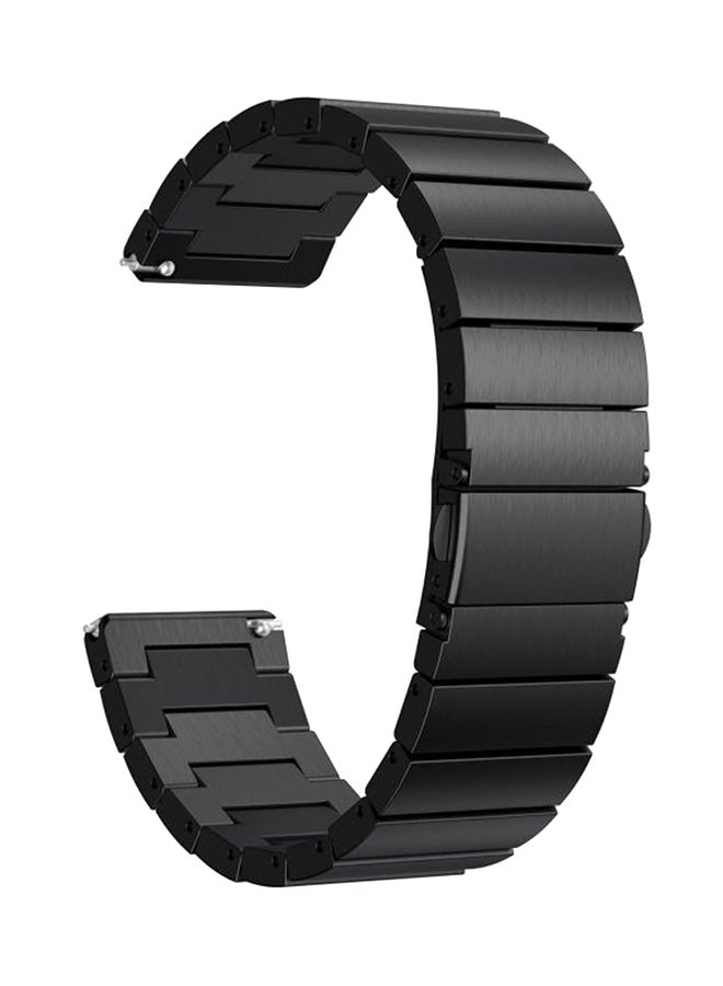 ISank Replacement Band For Fitbit Versa 14-19centimeter Black