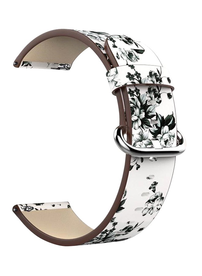 ISank Replacement Band For Fitbit Versa White/Black  - Image 1