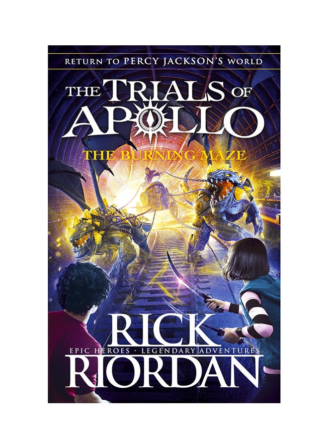 The Burning Maze Paperback English by Rick Riordan - 1-May-18