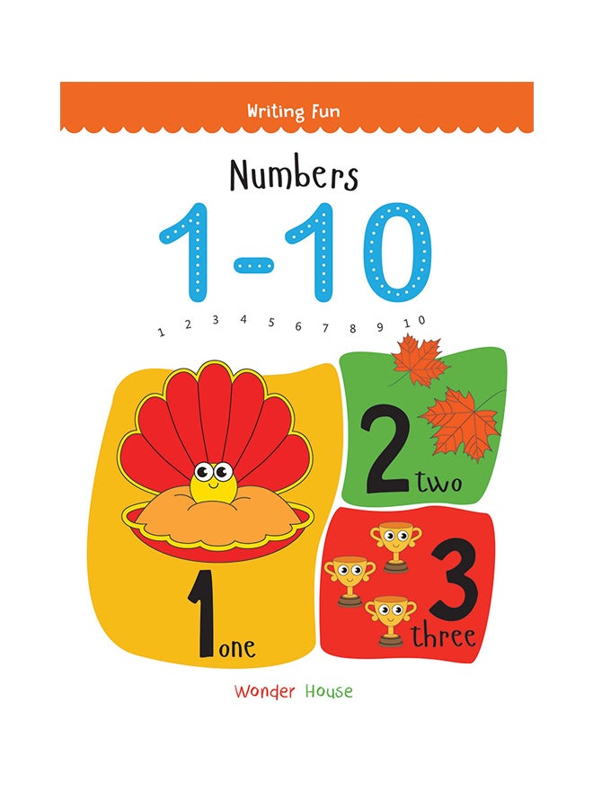 كتاب الكتابة الممتعة للأعداد من 1-10 غلاف ورقي الإنجليزية - 25-Apr-18